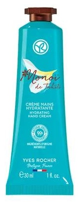 YVES ROCHER Увлажняющий Крем для Рук МОНОЙ ДЕ ТАИТИ крем для рук 30 мл