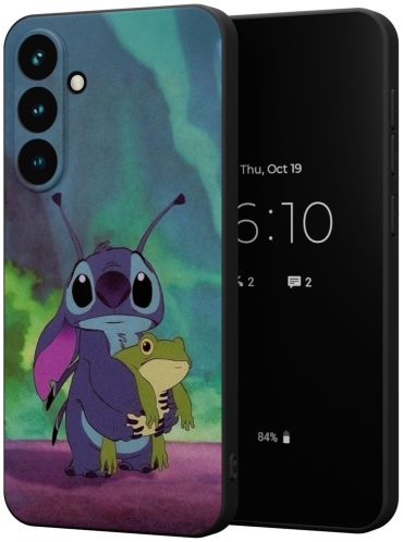 Чехол Mcover для Samsung S24 FE рисунок