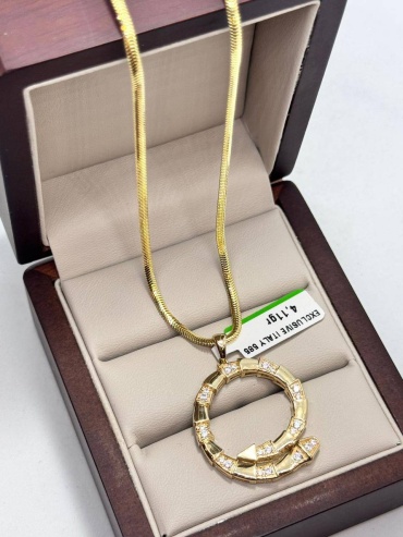 DARI GOLD 27727 длина 50 см, вес 9 г золото, плетение снейк