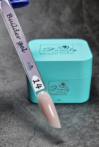 Family nails гель Builder gel №14 50 мл
