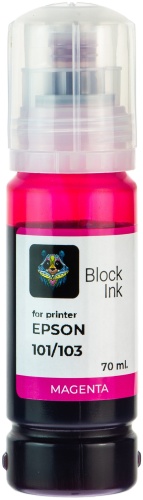 Block Ink 101/103 Magenta для Epson EcoTank - пурпурный цвет