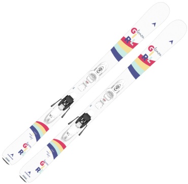 DYNASTAR Lemon Girl + Kid-X 4 GW B76 DALJC01 116 см белый, синий
