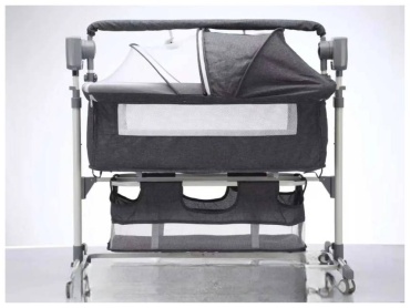 Манеж-кровать Tiny Tots TT-YC043, для детей от 0 до 24 мес. продольный маятниковый механизм