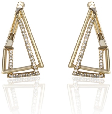 Серьги Xuping Jewelry медицинская сталь, стразы