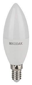Kodak 7W E14, светодиодная, теплый белый