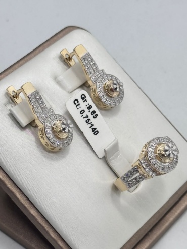 Italian Gold 24567890 вес 9.65 г золото, бриллиант