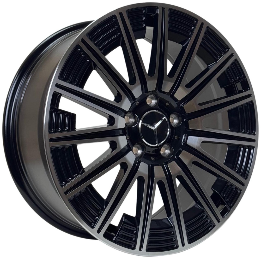 Wheels 3176FDD 8x18/5x112 D66.56 ET36 4 диска черный, хром