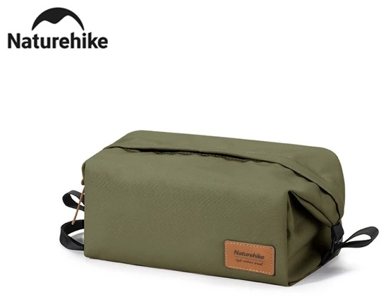 Naturehike косметичка хлопок зеленый 13X23 см