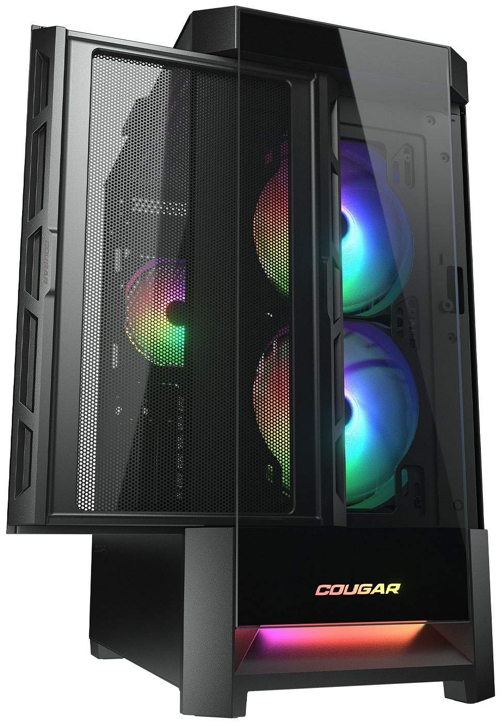 Корпус COUGAR Duoface RGB CGR-5ZD1B-RGB черный