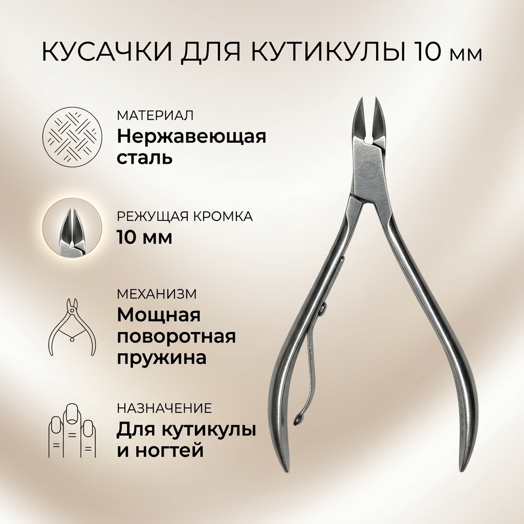 Кусачки-щипчики 10 1 шт
