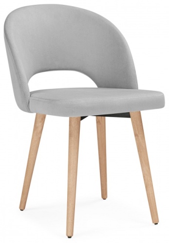 Стул SK Trade Курбис, 85x48x55 см, светло серый 1 шт.