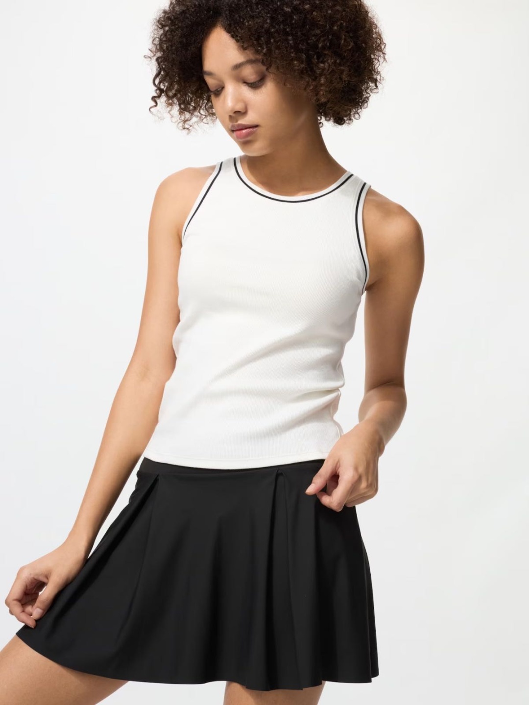 Майка Uniqlo белый