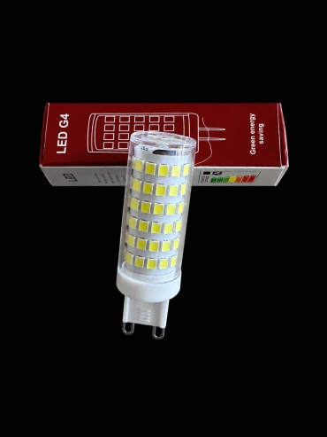 Лампочка 12W G9, светодиодная, холодный белый