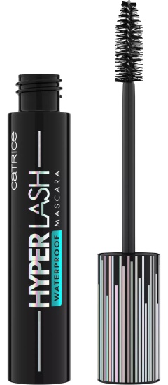 Тушь для ресниц Catrice Тушь для ресниц объём и длина водостойкая Hyper Lash Waterproof Mascara, 010 Electric Black для объема, удлиняющая черный