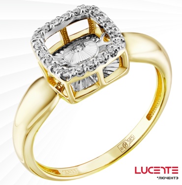 Lucente Бриллианты Якутии 01-02292-06-001-02-01_165 размер 16.5 вес 2.27 г золото, бриллиант