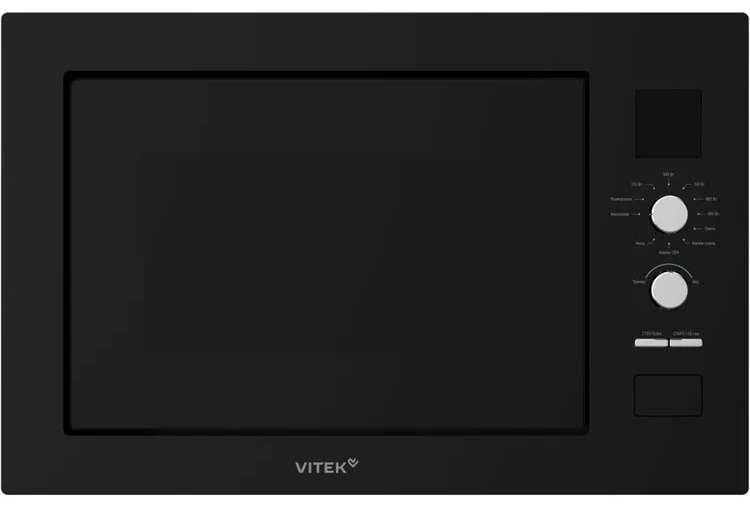 Микроволновая печь Vitek VBMW 2540 BG черный, прозрачный