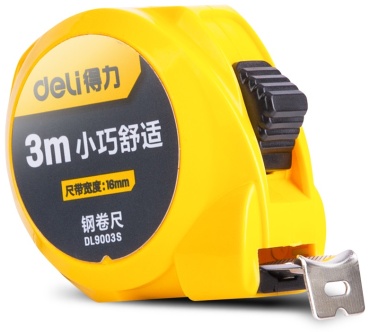 DELI рулетка бытовая DL9003S, 3 м х 16 мм