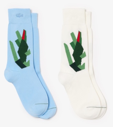 Носки LACOSTE 2 пары мультиколор 35, 38