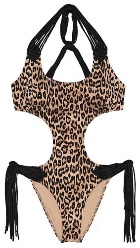 Купальник слитный Victoria’s Secret леопард