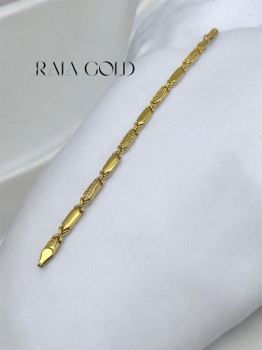 Raia Gold 74327 длина 19 см, вес 5.59 г золото, плетение отсутствует