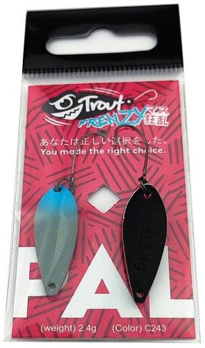 Блесна Trout Frenzy Trout Frenzy Pal 2.4gr 1 шт 30 мм C243