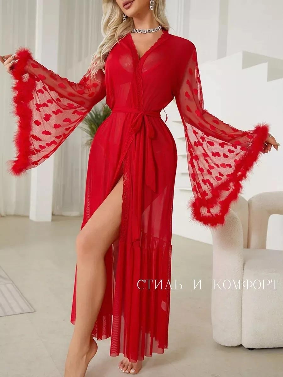 Пеньюар мультиколор