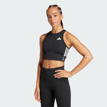 Кроп-топ adidas черный
