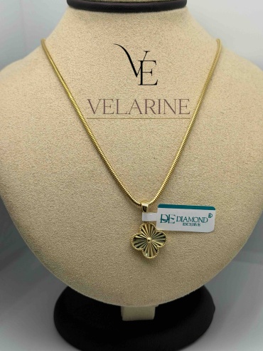 VE VELARINE VL1 длина 45 см, вес 3.55 г золото, плетение снейк