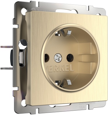 Розетка Werkel W1171010, шампань