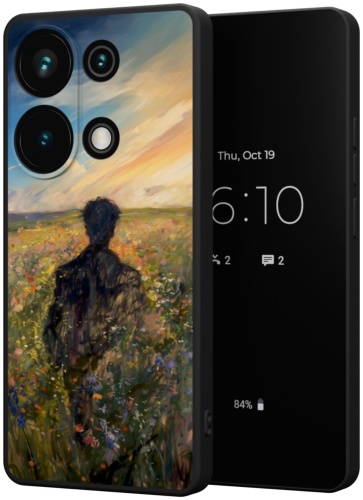 Чехол Mcover для POCO Redmi Note 13 Pro, Poco M6 Pro рисунок
