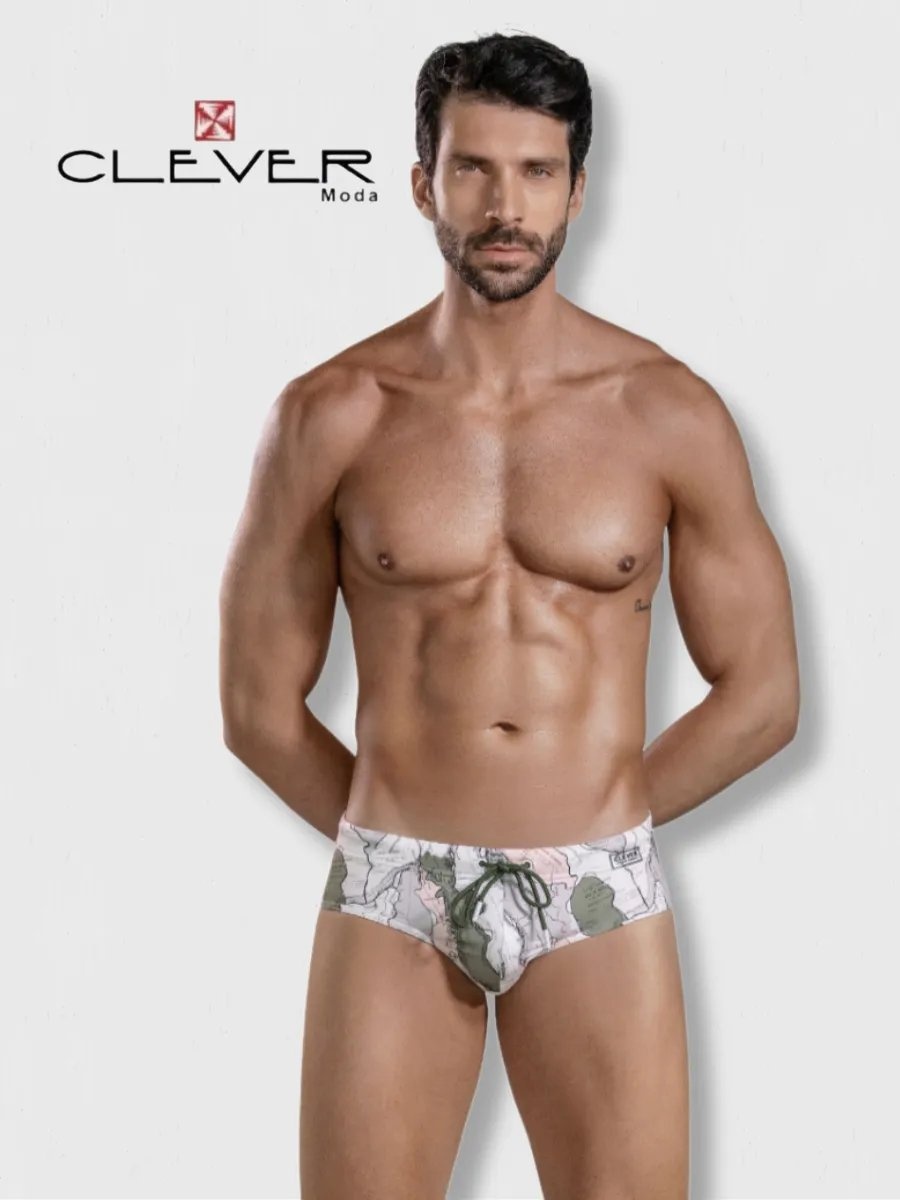 Плавки CLEVER MODA белый