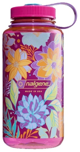 Бутылка 682023-0211 32oz WM Magenta w/Botanical Florals 1000 мл мультиколор