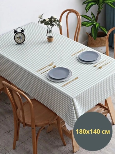 Скатерть Reniola 180x140 см, полиэстер, 1 шт
