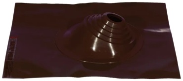 Мастер-флеш кровельный уплотнитель дымохода , термосиликон D75/200 мм, L1 мм, толщина стенки 1 мм