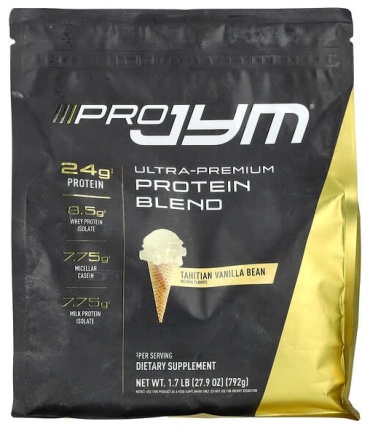 JYM Supplement Science Pro JYM, протеиновая смесь премиального качества ваниль 792 г