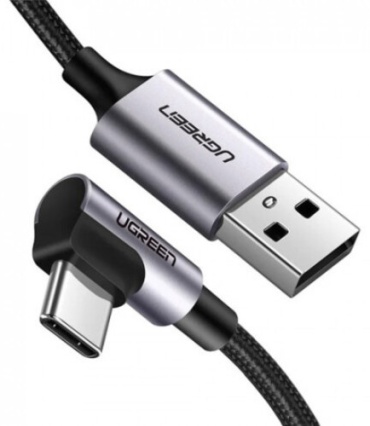 Кабель Ugreen USB TypeC (M), 1 м, 50941  черный