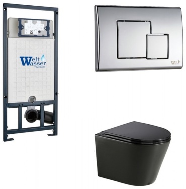 WeltWasser унитаз с инсталляцией MS50764, санфаянс