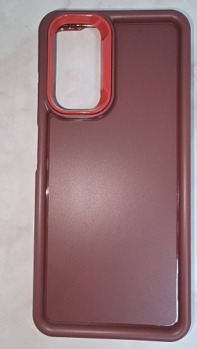 Чехол для Xiaomi Redmi Note 11S, Redmi Note 11 бордовый