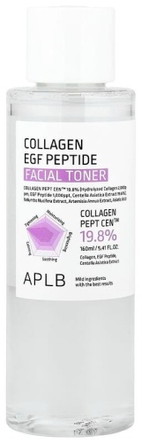 APLB тоник тоник для лица с пептидом коллагена EGF, 160 мл 160 мл