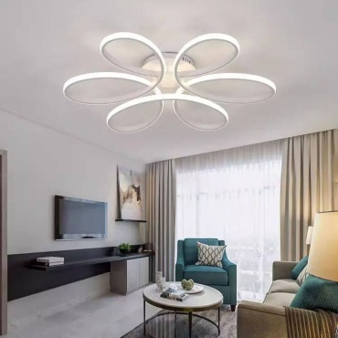 Люстра потолочная LED, кол-во ламп: 6 шт