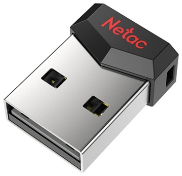 USB Flash карта Netac NT03UM81N-064G-20BK 64 Гб черный