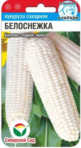 Сибирский сад кукуруза Кукуруза Белоснежка