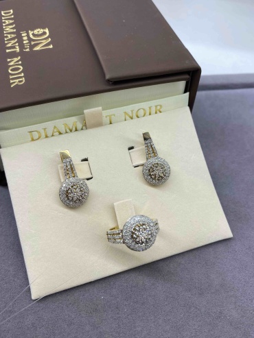 DIAMANT NOIR бриллиант вес 8.88 г золото, бриллиант