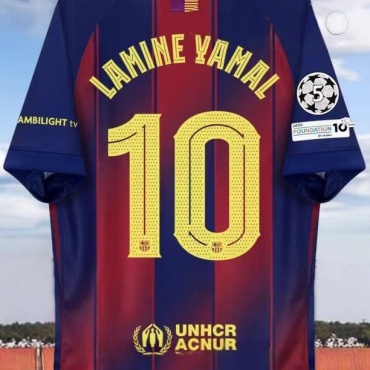 Футболка Lamine Yamal красный 48