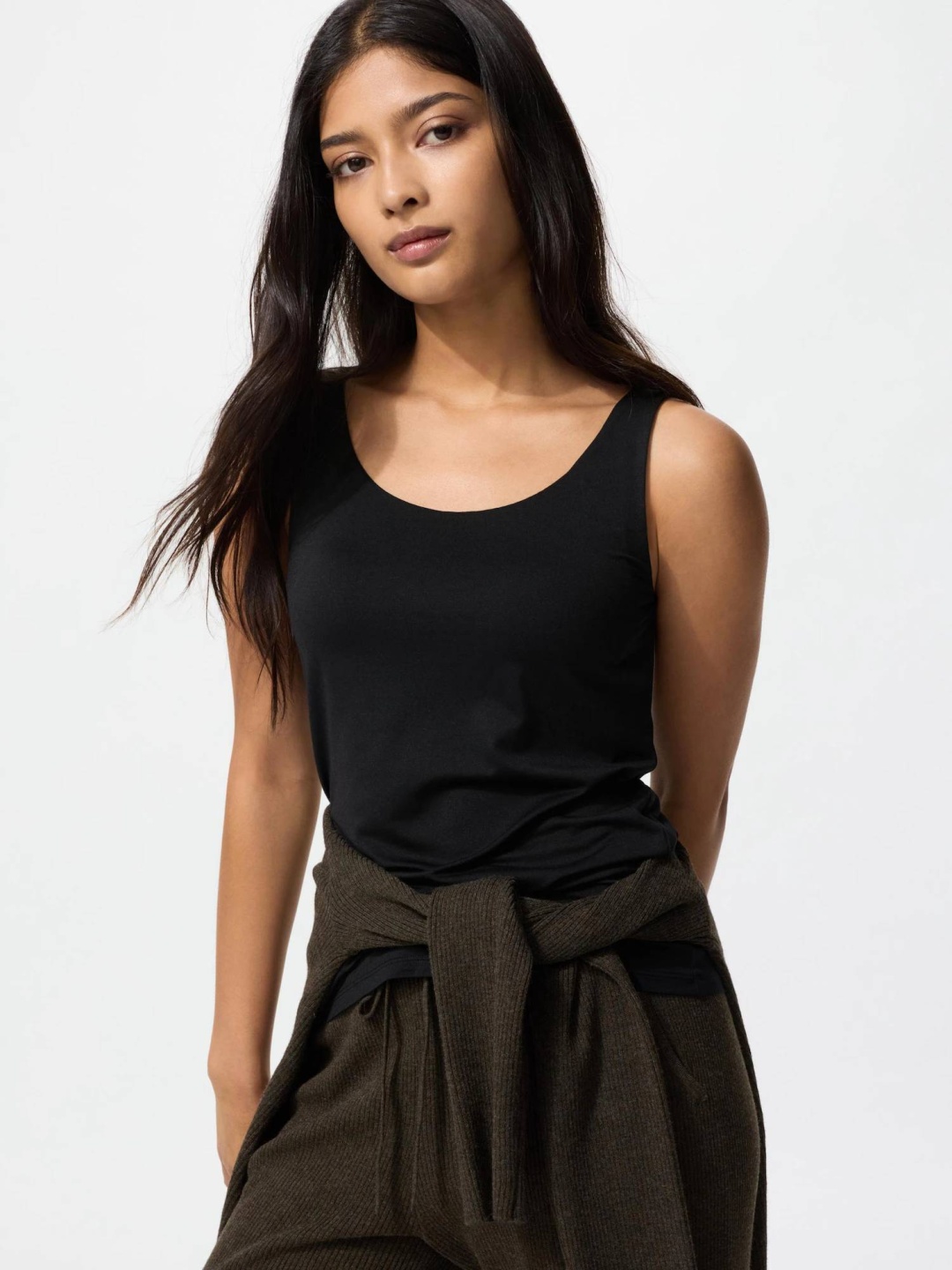 Майка Uniqlo черный