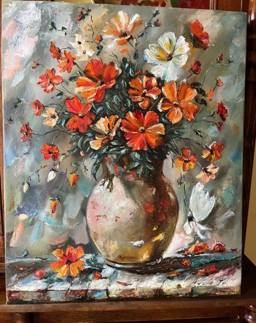 Картина Цветочное настроение 45x55 см
