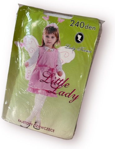 Колготки классические Little Lady белый
