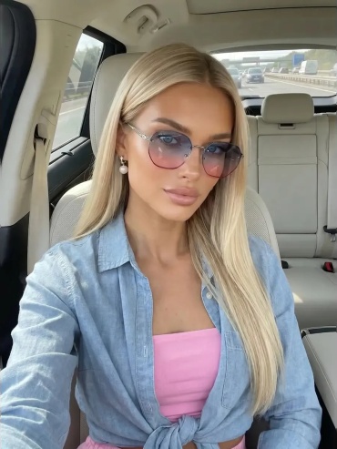 Солнцезащитные очки квадратные градиент