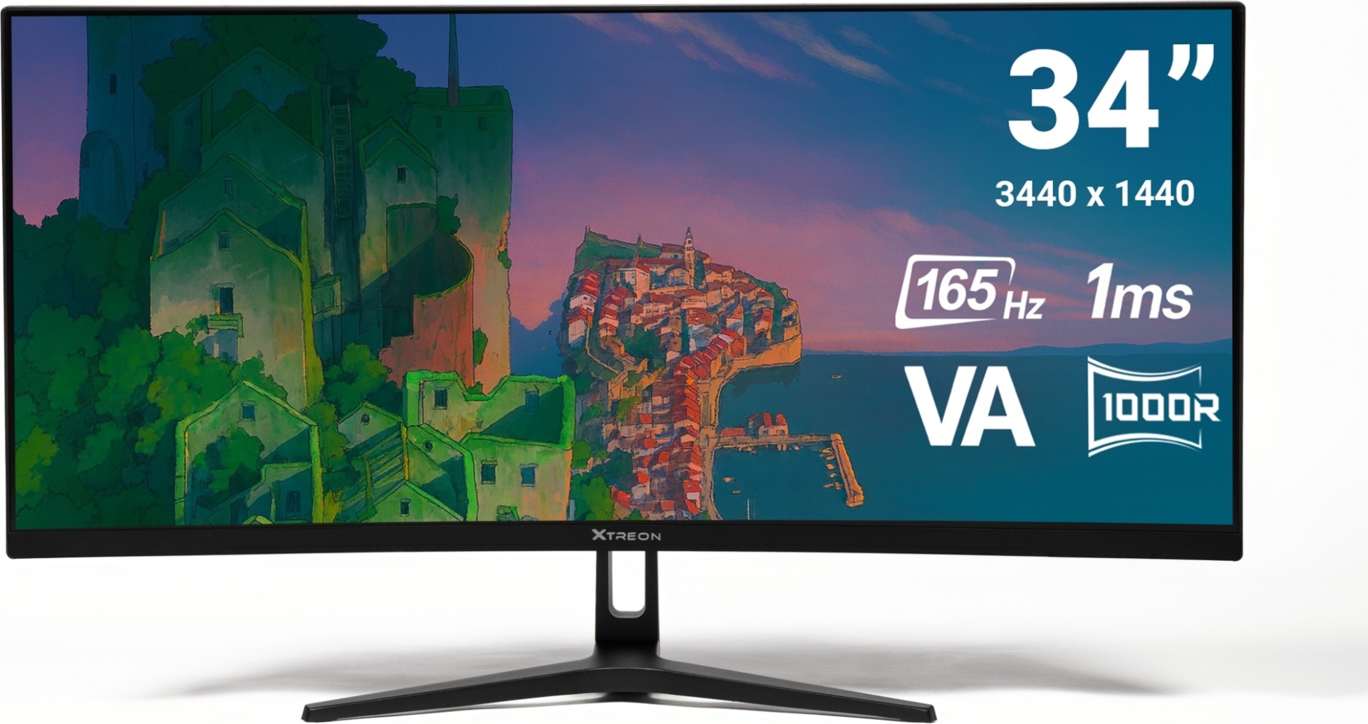 Монитор 34" XTREON XTG34C1 черный