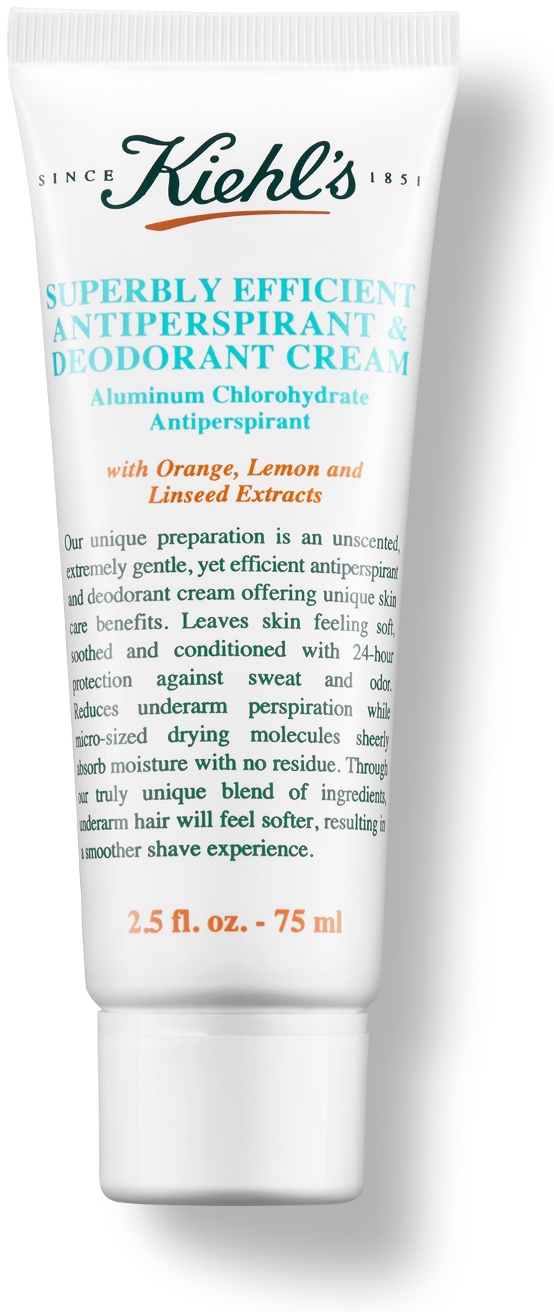Kiehls Superbly Efficient дезодорант-антиперспирант унисекс 75 мл